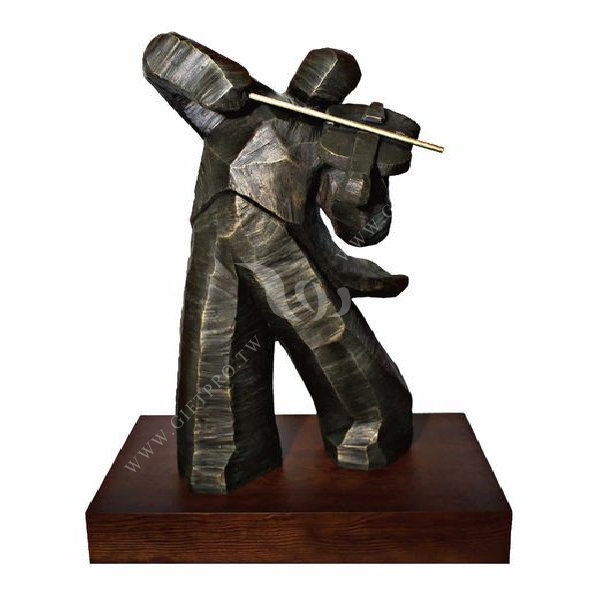 造型雕塑禮物送禮 抽象 音樂 小提琴手